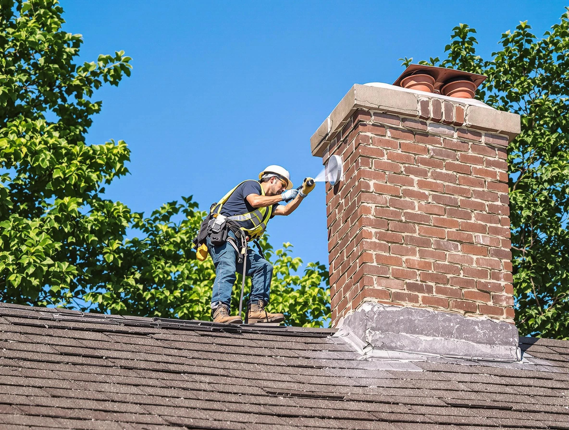 Lewisburg Chimney Sweep performing an inspection with advanced tools in Lewisburg, TN