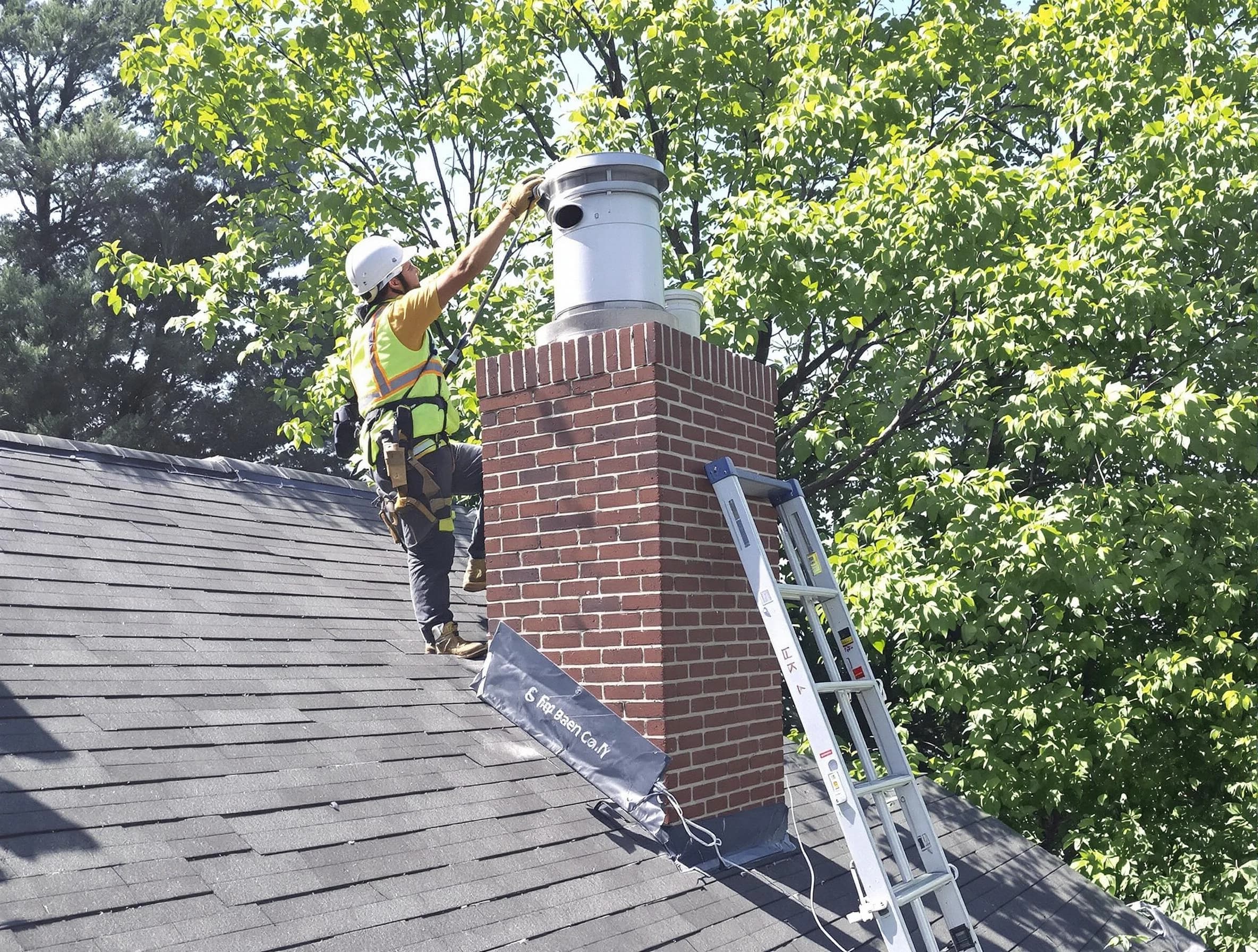Chimney liner inspection by Lewisburg Chimney Sweep in Lewisburg, TN