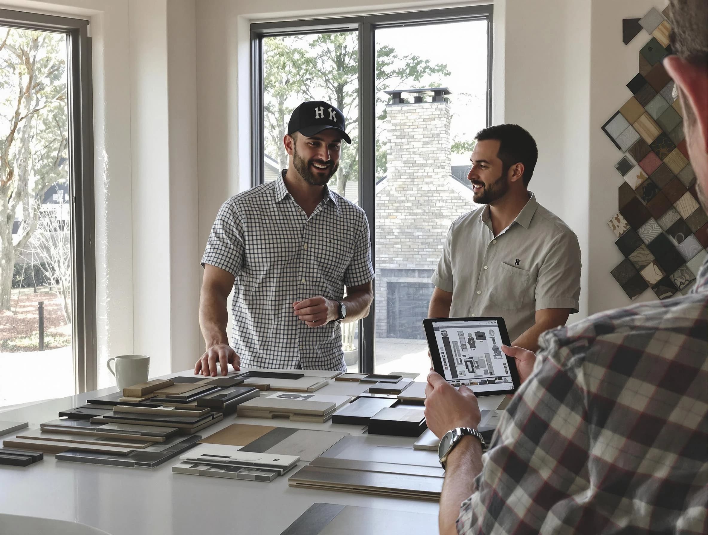 Lewisburg Chimney Sweep remodeling a chimney and fireplace in Lewisburg, TN