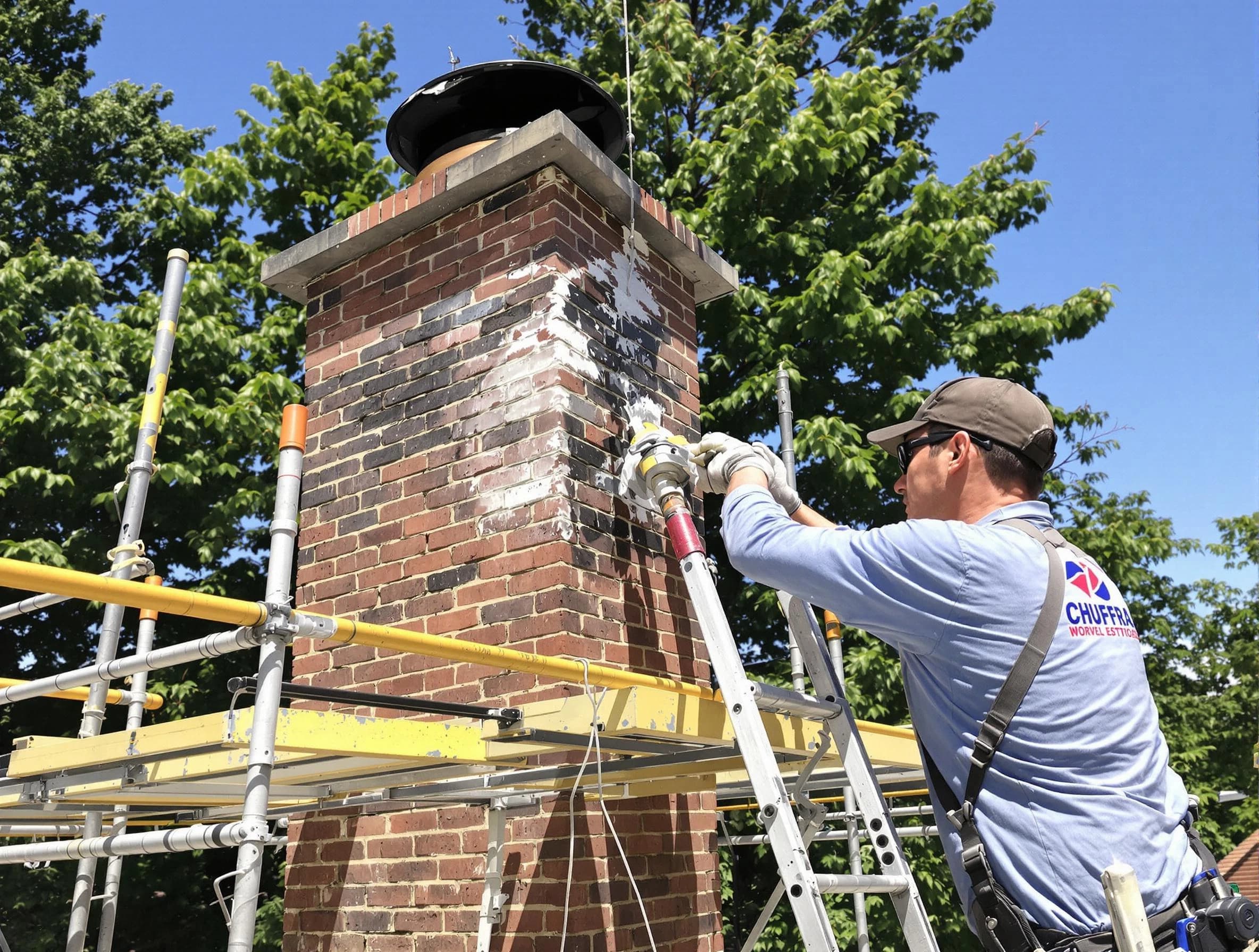 Structural chimney repair by Lewisburg Chimney Sweep in Lewisburg, TN
