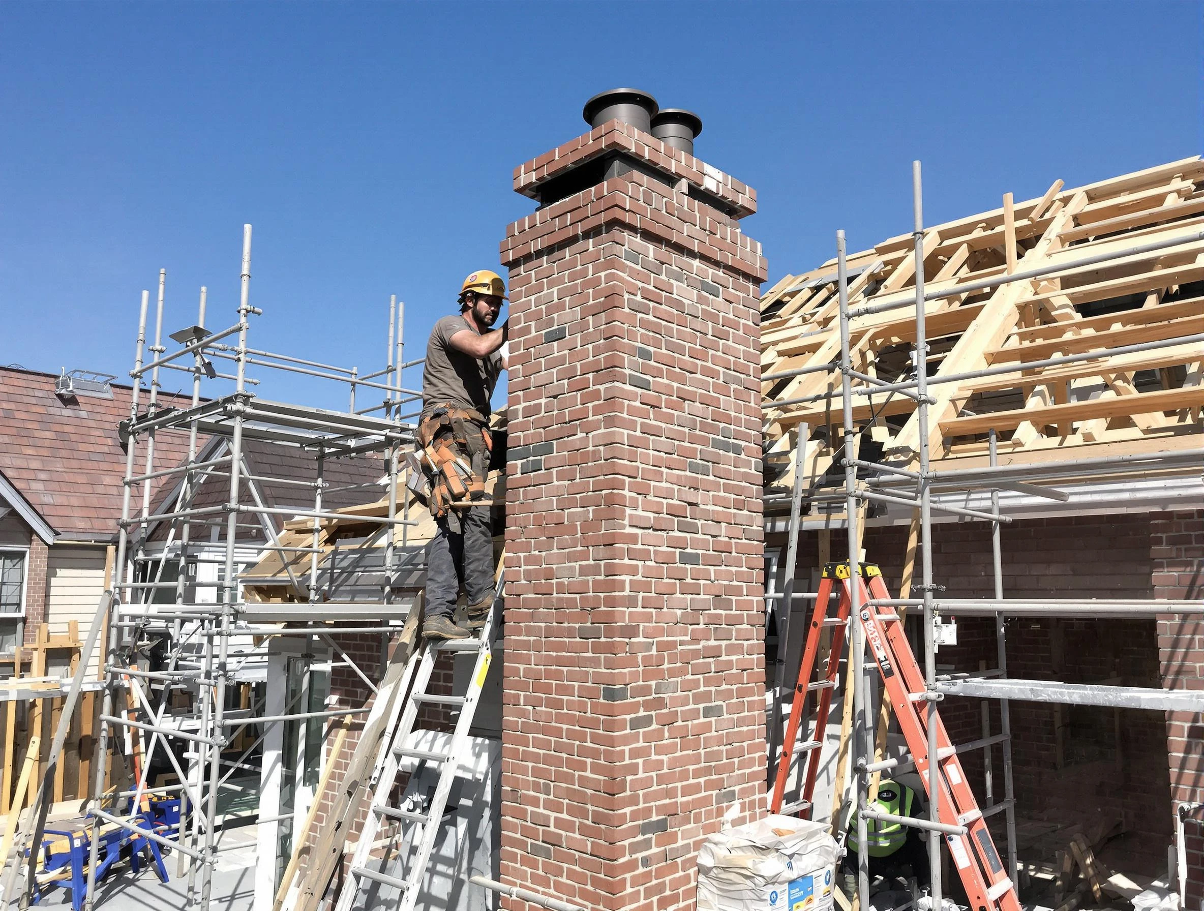 New chimney installation completed by Lewisburg Chimney Sweep in Lewisburg, TN