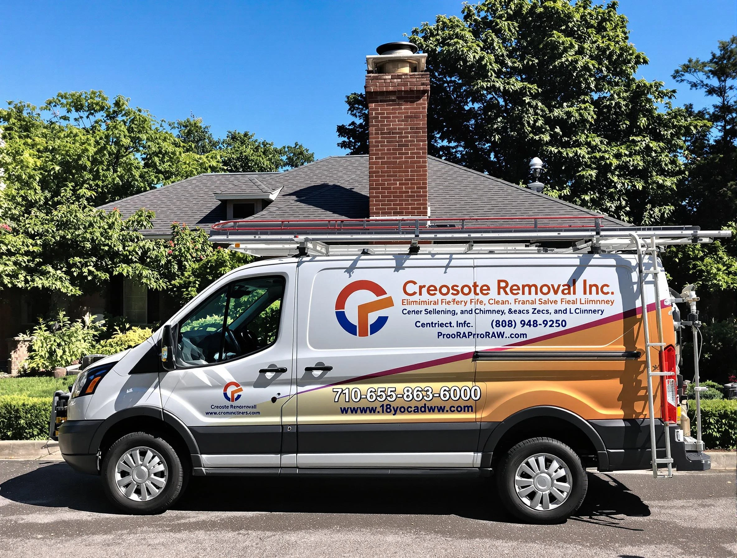 Lewisburg Chimney Sweep technician removing creosote safely in Lewisburg, TN